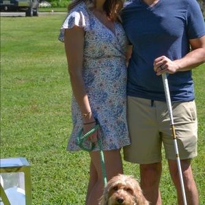 Abercrombie & Fitch Floral Wrap Dress